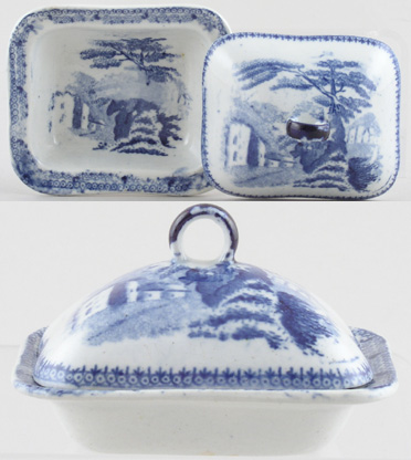 Toy Dish with Cover c1830